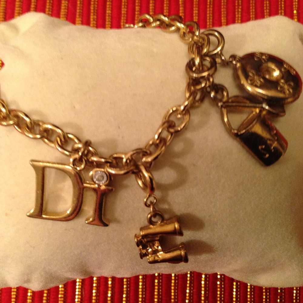 Diamonds International Charm Bracelet